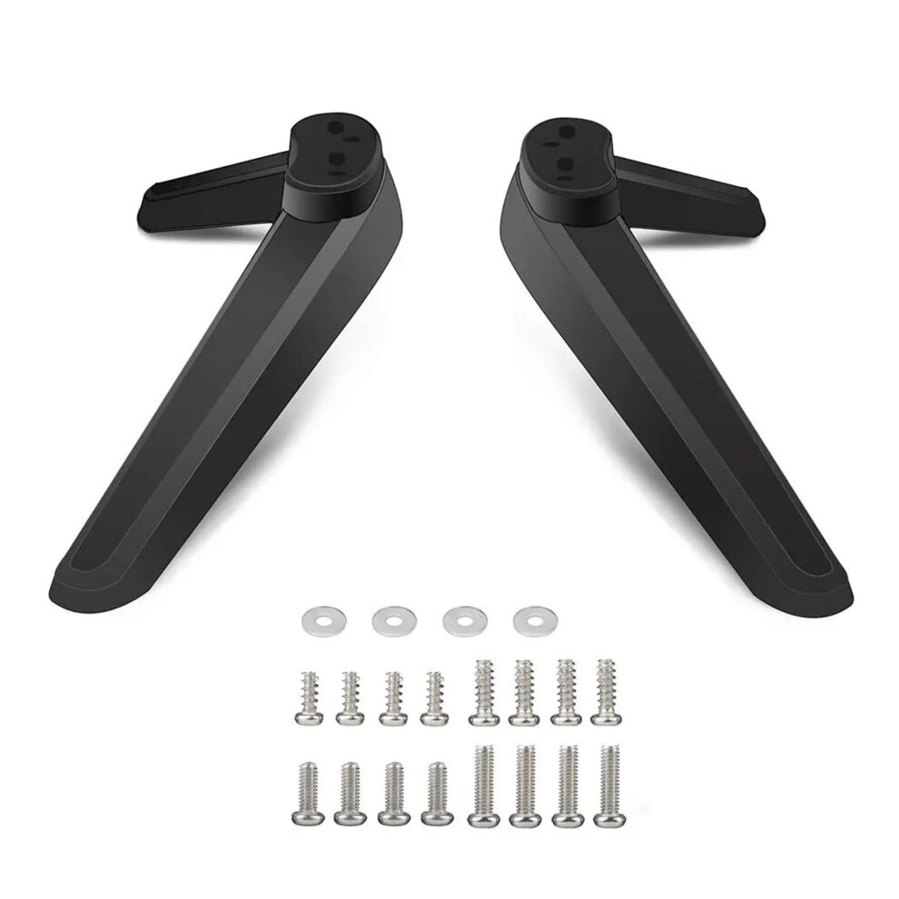 Desktop Tv Base Stand With Screw Bracket For 32-55 Inch Tvs Â Adjustable Leg, Durable Material, Compatible With Vesa Mounts 6447073877377