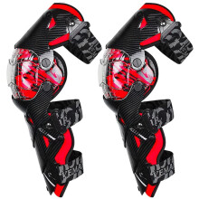 Knee and Shin Guards Motorcycle Protective Gear for Adults Hard Shell Motocross Racing Knee Shin Protectors Size Adjustable