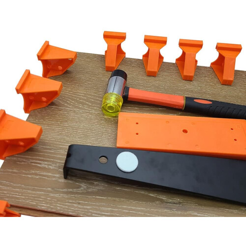 Hardwood Flooring Installation Tools Set with Floor Spacers for Laminate and Engineered Wood, Adjustable Spacing Support Kit 1
