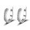 (Silver) Fixura Ear Clips, Pierceless Ear Cuff, Thin Chunky Ear Cuffs Non Piercing 1