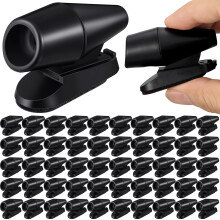 50 Pieces Deer Whistles for Vehicles, Waterproof Warning Devices for Cars and Motorcycles, Black Animal Alert Horns