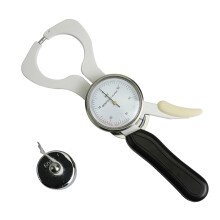 Skinfold Caliper for Accurate Body Fat Measurement, Stainless Steel Portable Skin Fat Tester with Body Tape Measure for Beauty Salons