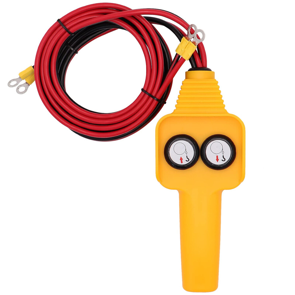 Winch Hand Control Assembly With Built-In Solenoid Relay For 1500Lbs To 4500Lbs 12V Electric Winches 6038364504296