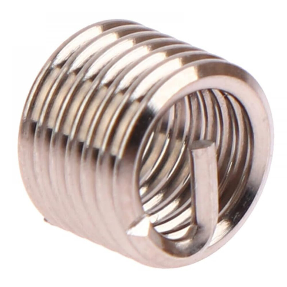 Wire Thread Insert M6 X 1.0 1.5D Stainless Steel Repair Inserts For Stripped Threads And Bolt Holes 6447073878084
