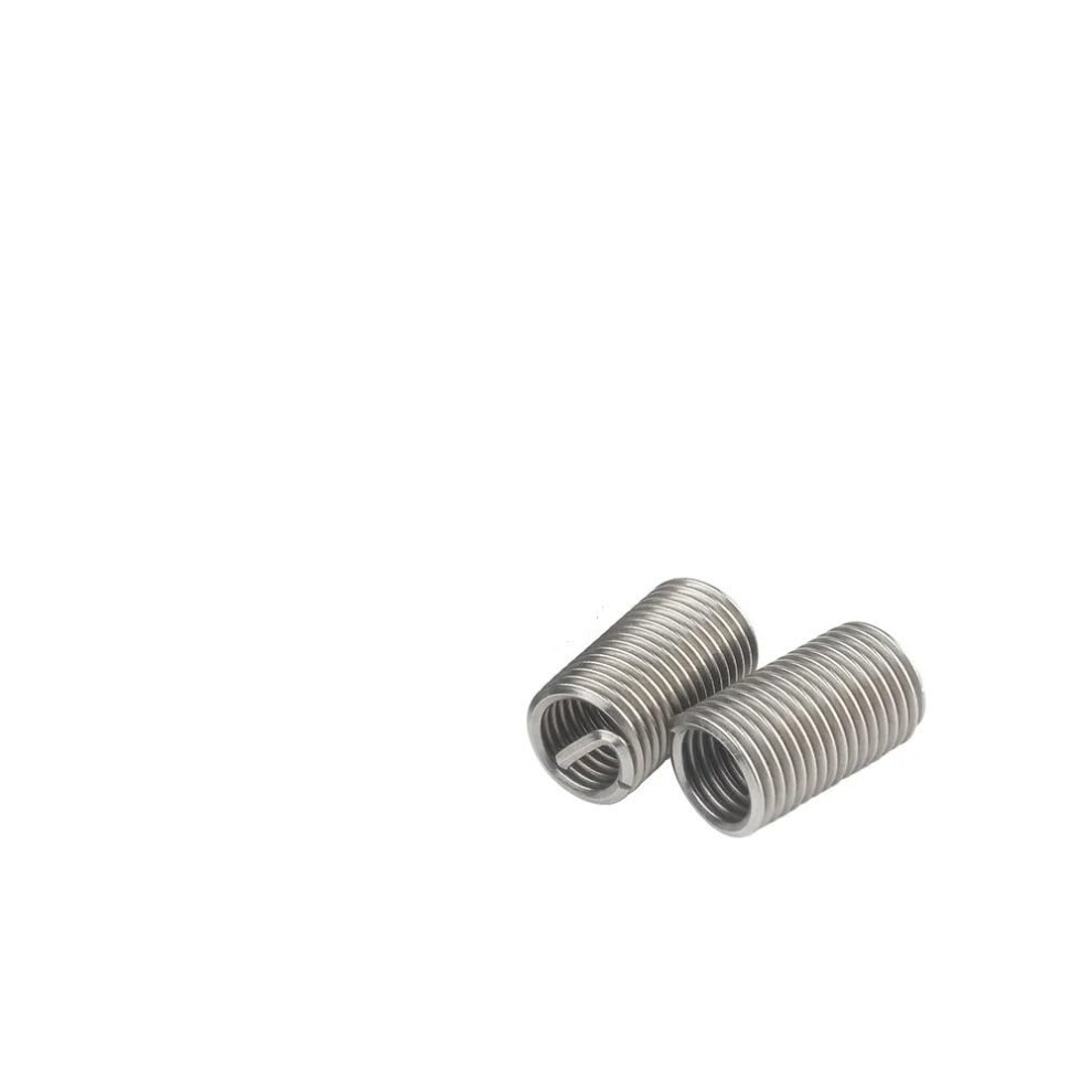 Thread Repair Insert Kit M6 M8 M10 M12 M16 304 Stainless Steel Wire Bushing Sleeve Compatible With D3 M12x1.0 (2 Pcs) 6038364504517