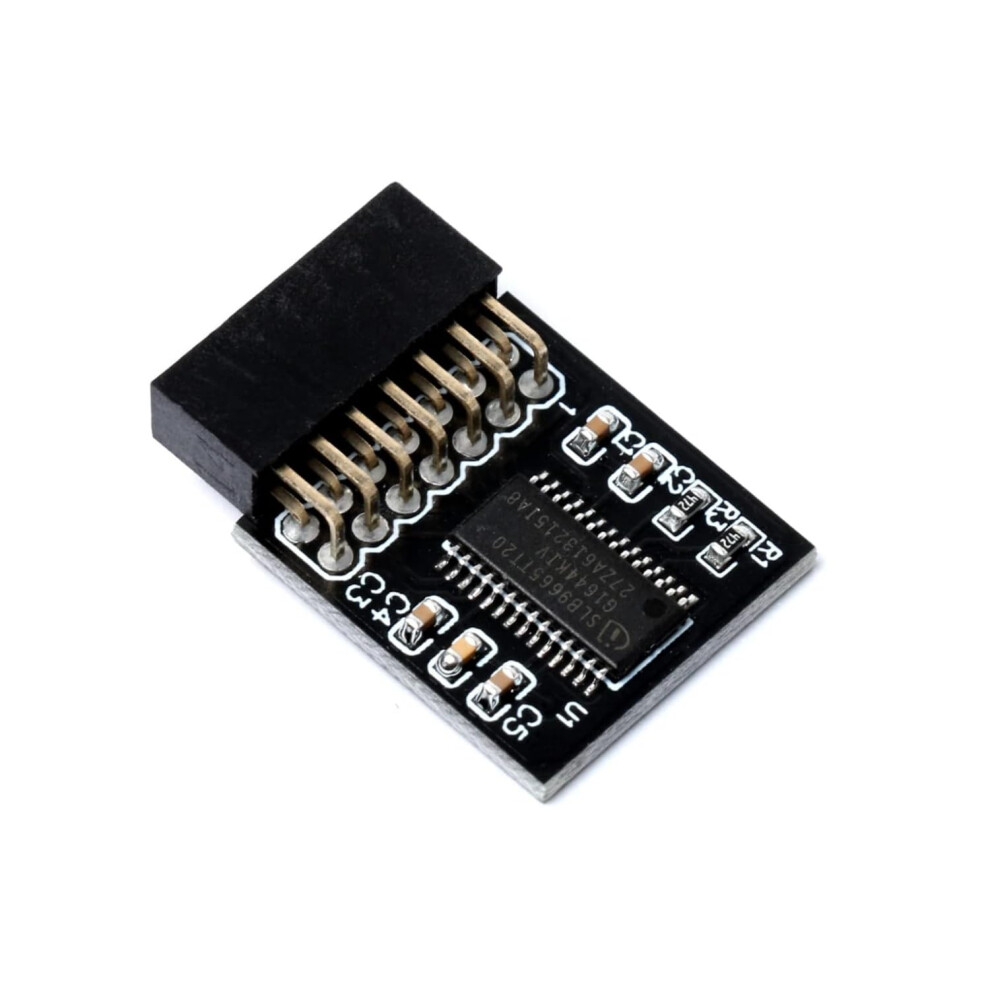 Tpm 2.0 Module Lpc 14Pin For Msi Motherboard Compatible With Tpm 2.0 Ms-4136 Model 4462 Security Chip 6482260893310
