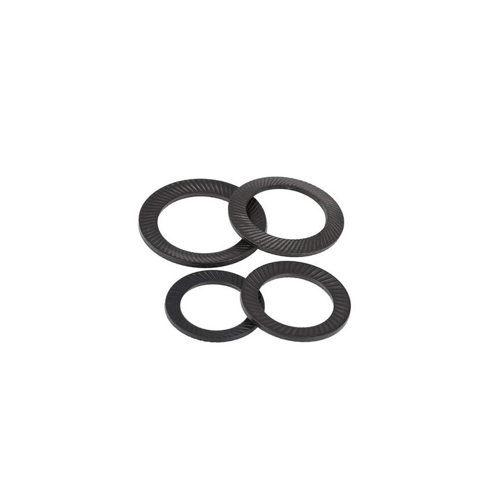 M20 M22 M24 M30 Steel Locking Washers - Double Face Teeth Self Locking Lock Washer Set (Inner Diameter: M30) 6038364504821