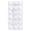 (White) 36 pcs Christmas Balls Christmas Tree Decorations 1