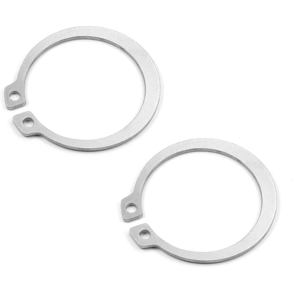 Snap Ring C-Clips 2 Pcs External Circlips 304 Stainless Steel 55Mm 58Mm 62Mm Retaining Rings For Automobiles Bearings 6447073878763