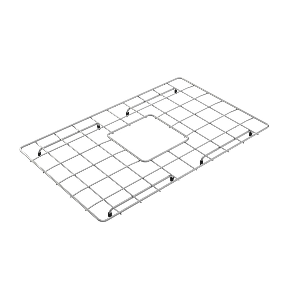 2300 2058 Stainless Steel 2.0 Undermount Drop-in Fireclay Workstation Single Bowl Kitchen Sink Grid for 27 in. Models-image-OPC-PJXDJRJ-NEW
