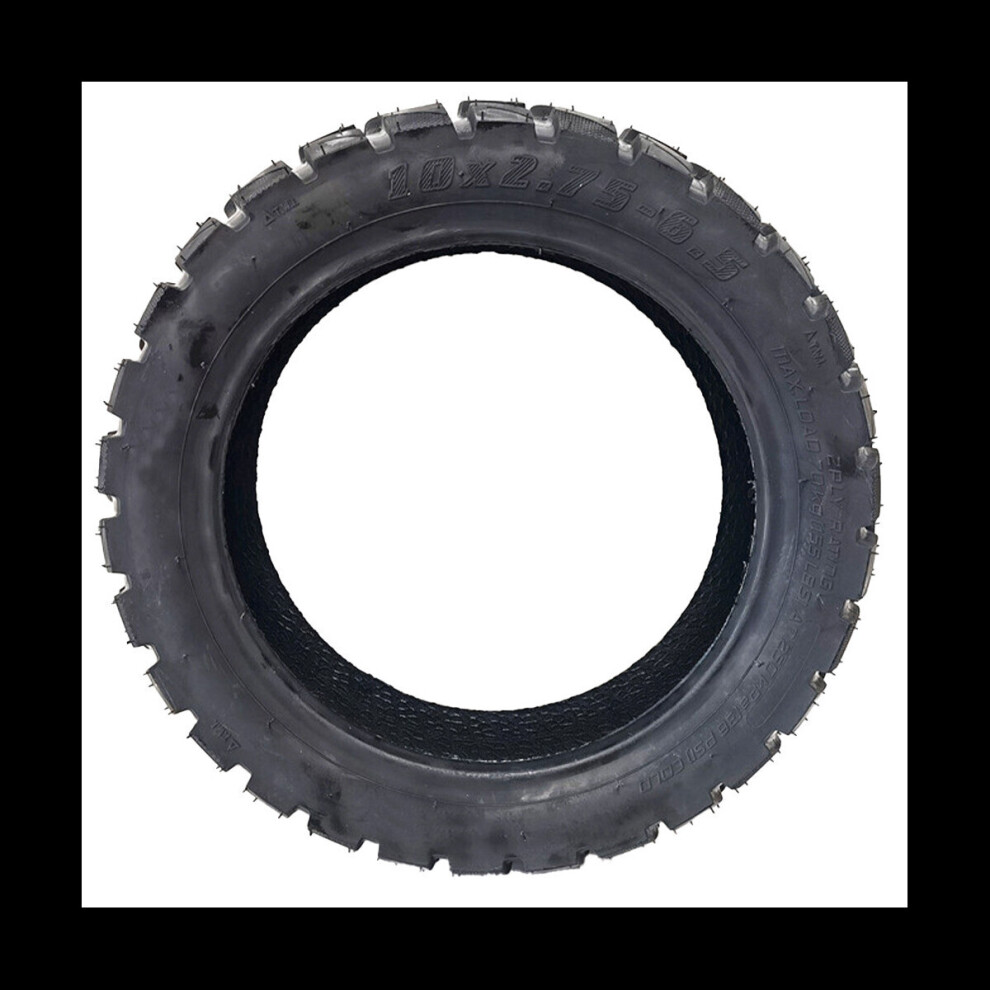 10X2.70-6.5 Off-Road Tubeless Scooter Tire - 700G Black 4851084519867