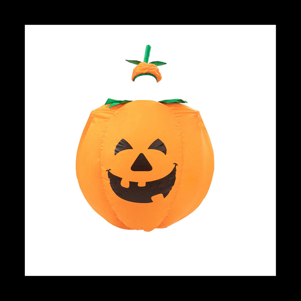 Spactz Pumpkin Inflatable Costume Adult Funny Dress Halloween Carnival Night Role Play Christmas Birthday Party Dress