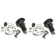 2Set pre Virago XV535 1990-2001 XV 535 Motocyklové karburátory Opravná sada Tesnenie membrány piestu