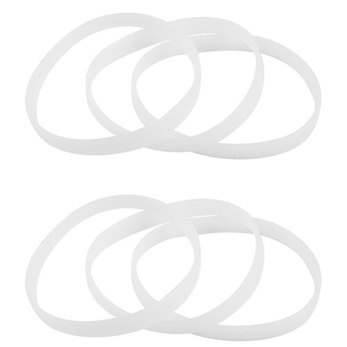 6PCS Seal Rubber Seal Spare Seal Spare Part Compatible for Nutri Ninja 6/7 Fins Blade Blender Mixer (Ø 10cm)