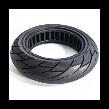 Opona pełna Hollow 10X2.50-6.5 do hulajnogi elektrycznej MAX G30 60/70-6.5, honeycomb czarna 1100 g