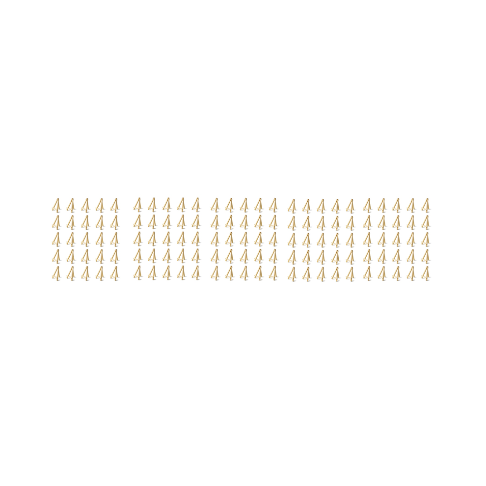 Spactz 125 Pieces Of Mini 5 Inch Wooden Easel. Business Cards, Display Photos, Small Canvases, Classroom Diy Arts And Crafts