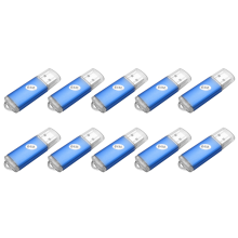 10er-Set 64 MB USB 2.0 Flash-Speicher-Sticks USB-Sticks für PC/Laptop Speicher