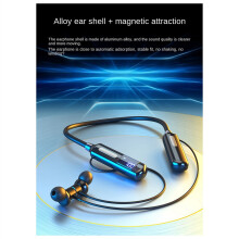 Smart Digital Display Pedometer Hanging Neck Headset Wireless In-Ear Sports Plug-in Card Bluetooth Headset