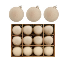 (C) 12 pcs Christmas Balls Christmas Gifts
