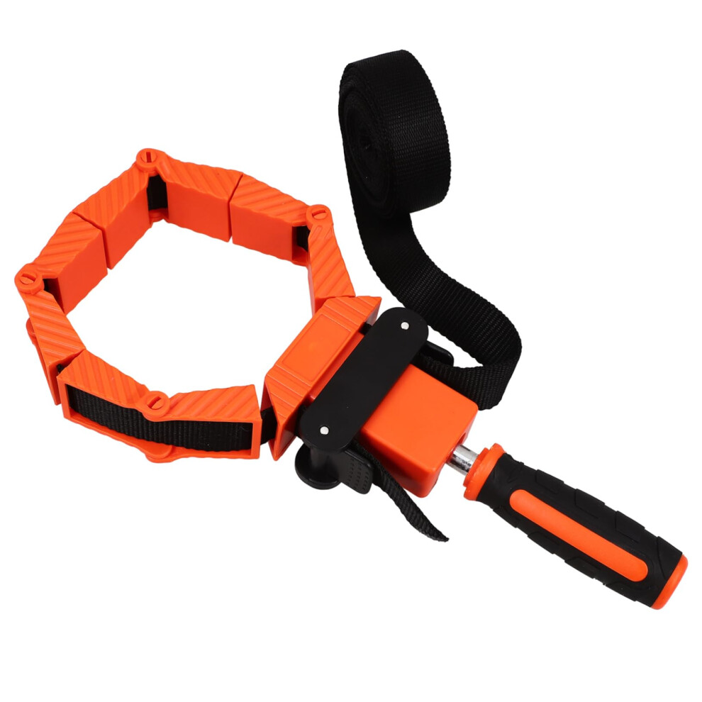 Adjustable Ratchet Strap Clamp Heavy Duty Band Clamp For Woodworking Corner And Angle Projects, Multi-Functional Tool 6038364505828