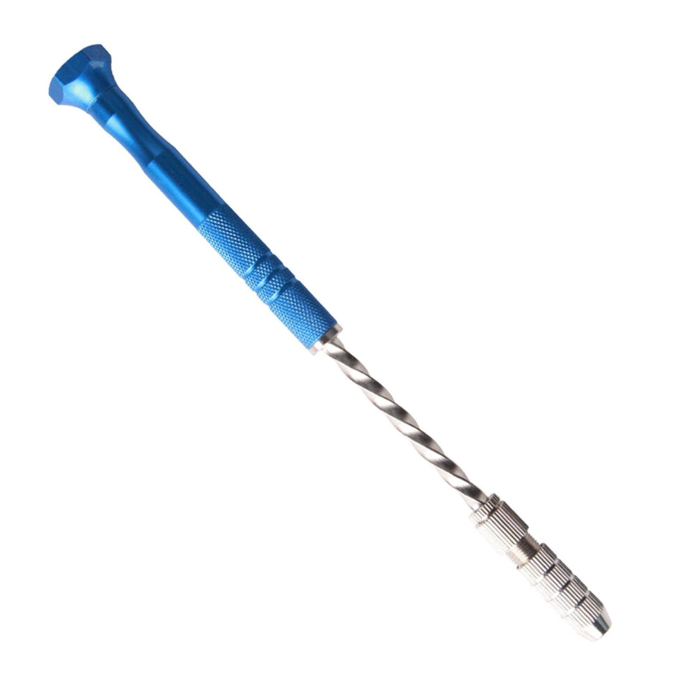 Semi Automatic Spiral Hand Drill Rotary Tool - Compact Diy Wood Pin Vise For Precision Drilling In Crafts And Models 6447073879524