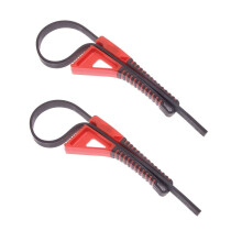 Large Strap Constrictor Wrench with Soft Grip - Pro Grade Twin Pack (STDSG-X2) for Plumbers & Mechanics