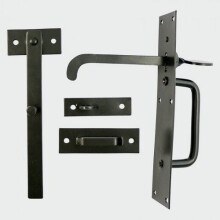 TIMco SLMBB Suffolk Latch Medium Black