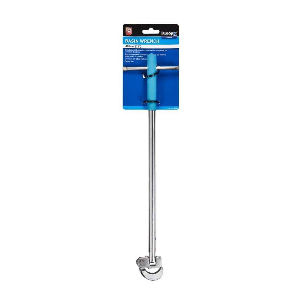Blue Spot Tools - 410Mm (16") Basin Wrench 5028734063233