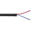 MULTICOMP PRO 7-1-2A 2-Core Unscreened Cable, 0.1mm, Black, 25m Reel MP002312 1
