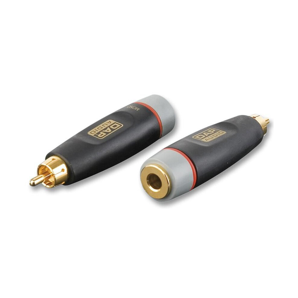 Xcaliber - Phono (Rca) Male To 6.35Mm (1/4") Stereo Jack Female Adaptor