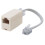 KAUDEN - RJ11 Plug to RJ45 Socket Line Adaptor 1