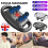 Massage Gun Deep Tissue Muscle Therapy Percussion Message Relax Back Neck 6 head 9