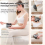 Massage Gun Deep Tissue Muscle Therapy Percussion Message Relax Back Neck 6 head 12