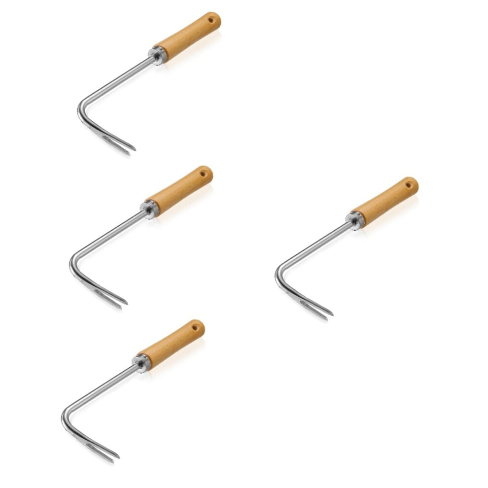 4pcs Manual Weeding Tools Set Lawn Edger Hoe Garden Cultivator Tools for Pot Gardening and Grass Maintenance-image-OPC-PJXDNTG-NEW
