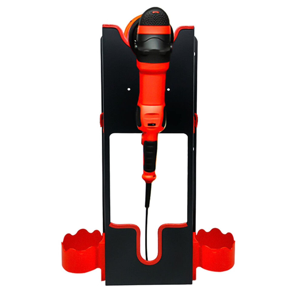 Polishing Buffer Holder Wall Mount Storage Rack For Rotary Polishers, Auto Detailing Organizer For Garage Accessories 6038364507549