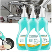 3pcs Magic Gel Cleaner for Pots and Pans, Black Pot Bottom Cleaning Gel, for Pans