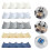 (Dark blue) Fridge Organiser Wine Beer Stacking Bottle Rack Kitchen Space Saving Can Holder 2