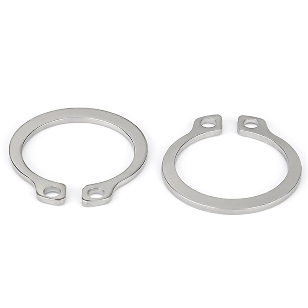 Clip Rings C-Clips 120-145Mm External Circlips 304 Stainless Steel Retaining Shaft Snap Rings For Machinery Bearings 2 Pcs 6482260895710