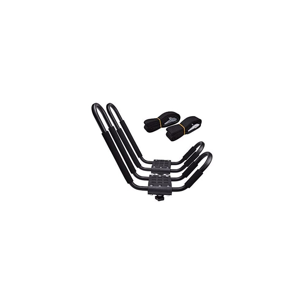 Kayak-1 J-Bar Rack Hd Kayak Carrier For Canoe Boat Surf Ski Roof Top Mount For Car Suv Crossbar Compatibility 6038364507884