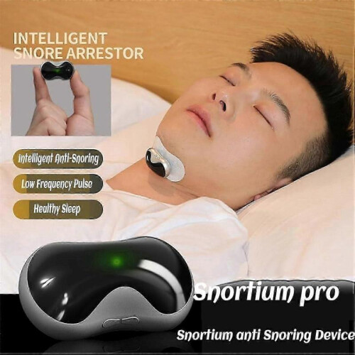 (Sleeping patch) Snortium Pro- Portable Snortium Anti Snoring Device,household Snoring Prevention 1