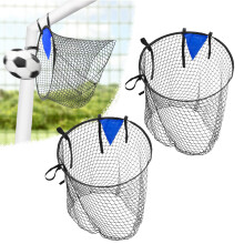 2PCS Soccer Goal Target Net for Accurate Shooting Practice, Corner Target Nets for Soccer Training, Durable Practice Goals