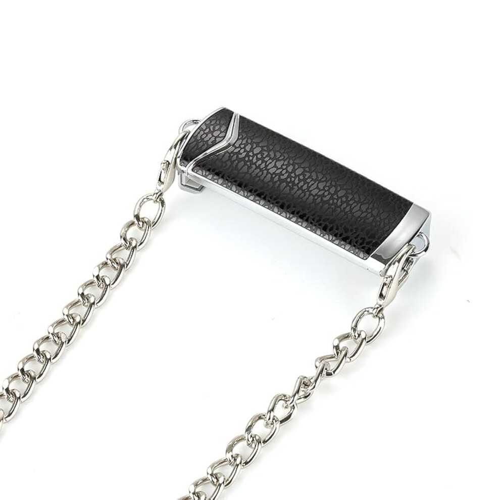Universal Phone Lanyard Holder With Metal Clip, Adjustable Crossbody Strap For Iphone, Galaxy & Most Smartphones In And Silver/Black 6038364508126
