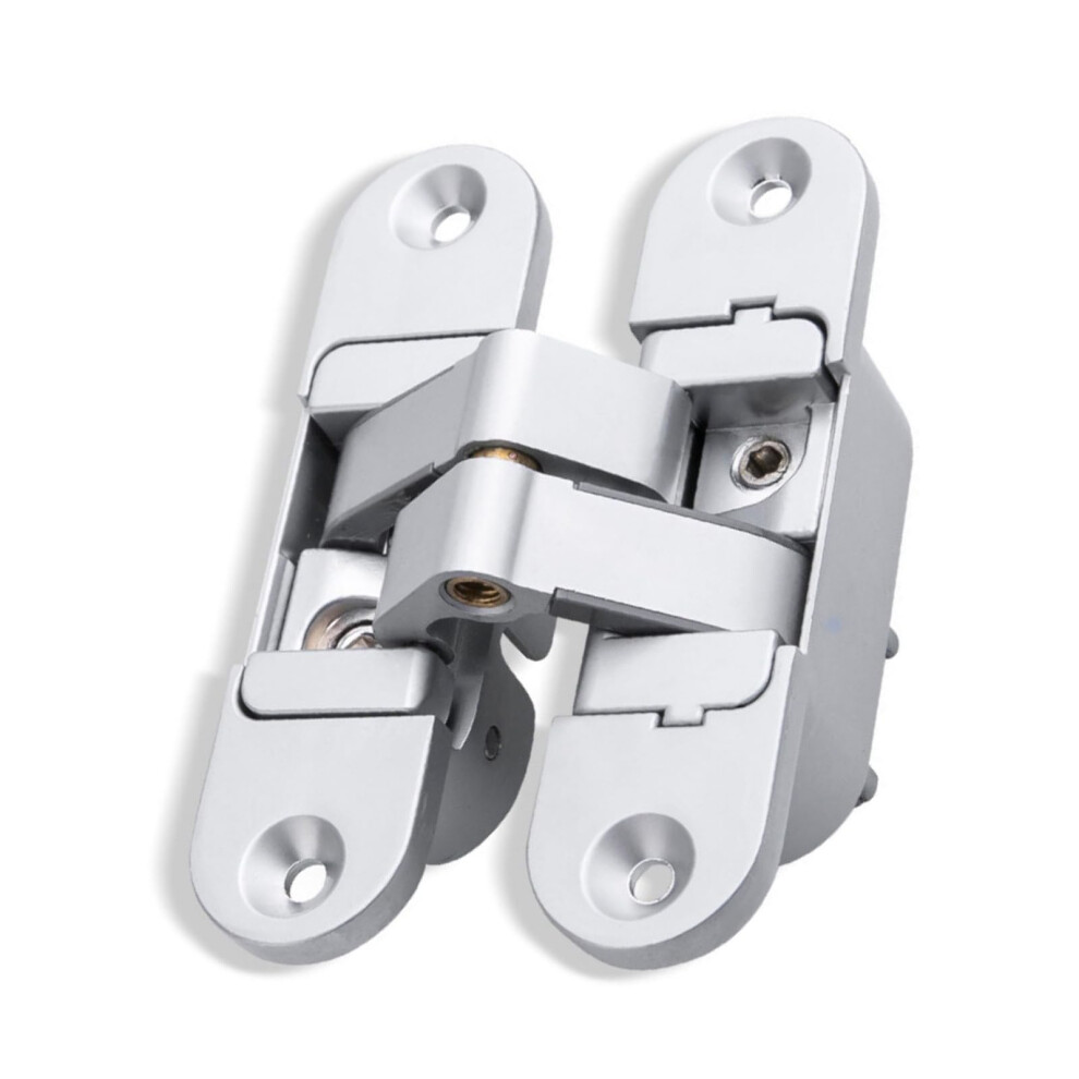 Invisible Door Hinges 180 Degree Swing Concealed Hinge Heavy Duty Zinc Alloy Butt Hinge For Wood And Folding Doors 6447073881305