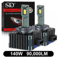 (D5S) 90000LM D3S LED D1S D2S D4S D5S D8S Led 140W Headlights HID D1R D2R D3R D4R D5R D8R Bulb Canbus Car Light Auto 6000K 12V 24V