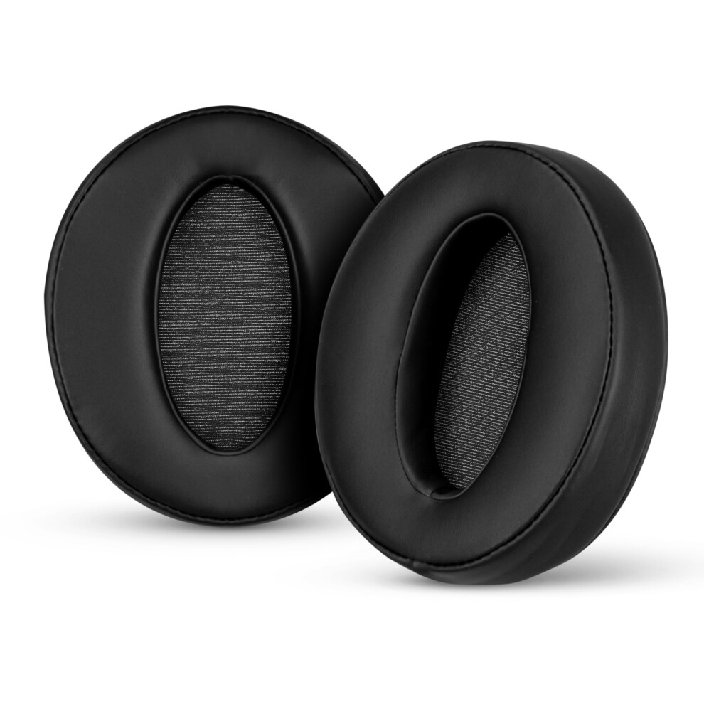 Black Replacement Earpads For Sennheiser Hd 4.50, Hd 350Bt, Hd 4.40Bt - Soft Pu Leather, Extra Comfort, Color