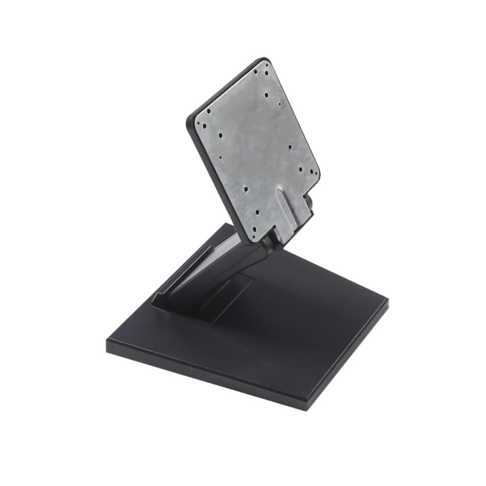 Lcd Computer Monitor Stand - Foldable Iron Desk Base, Adjustable Height, Fits Most Monitors, Space-Saving Design 6038364508386