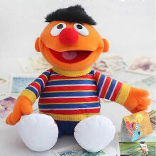 (Anzai) 30cm Cute Cartoon Sesame Street Doll Puppet Plush Toy Christmas Gift For Children-i