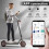 T4 PRO - Scooter elétrico dobrável - 8,5 polegadas - Motor 350W - Bateria 36V 10,4Ah - Autonomia máxima 30km/h - Bluetooth - Preto. 6