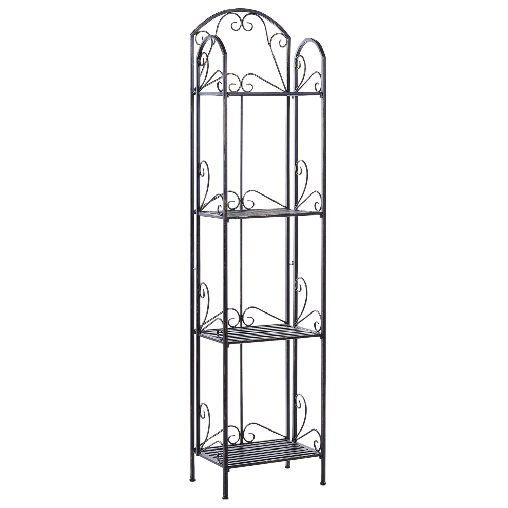 Shelving Unit VALDIVIA Metal Black