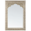 Beliani Wall Mirror PALI 60 cm 90 cm Metal Gold 1